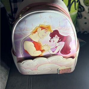 Disney Hercules and Megara Pink Backpack